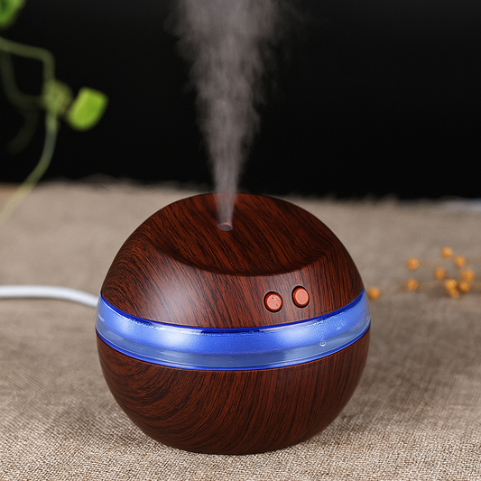 Aromita™ Ultrasonic Diffuser + 6 Organic Scents – Calm, Anywhere